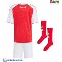 Fotballdrakt Barn Arsenal Hjemmedraktsett 2025-26 Kortermet (+ Korte bukser)